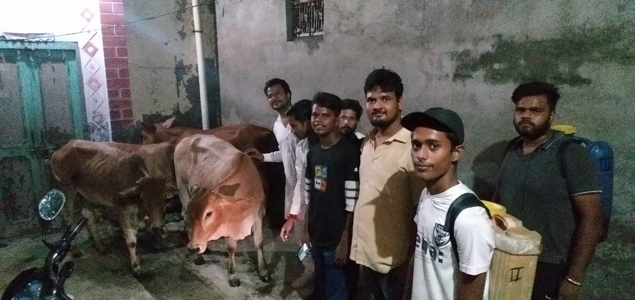 महाकाल मित्र मंडल धामपुर ने लम्पि वायरस से बचाव के लिए छेड़ी मुहिम 1 10411971 454a 4c31 bb36 79ad38c4abf3