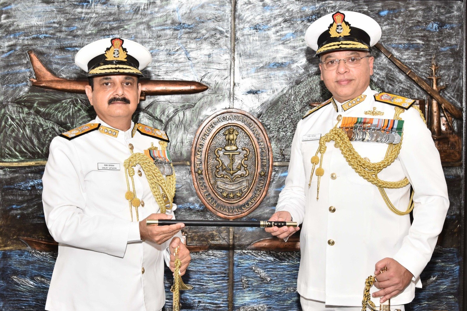 Vice Adm Rajesh Pendharkar assumes charge as FOCinC ENCL4SM 1
