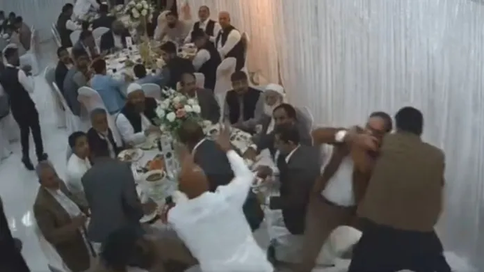 Pakistan Wedding Fight in Bolton