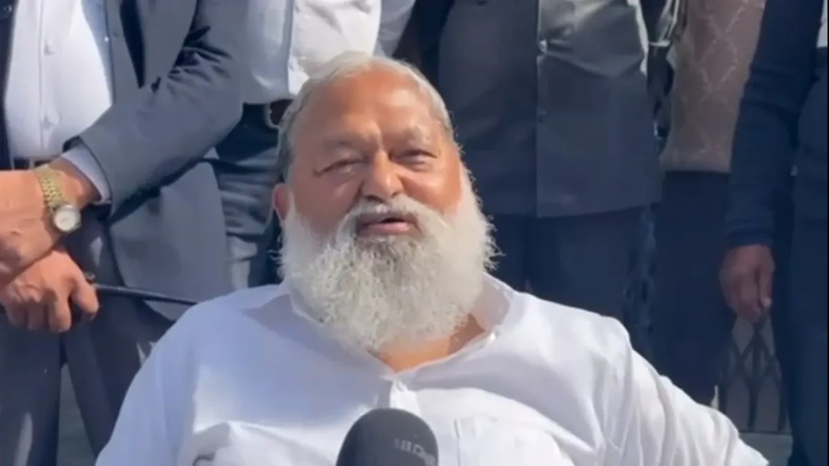 Haryana BJP Leader Anil Vij