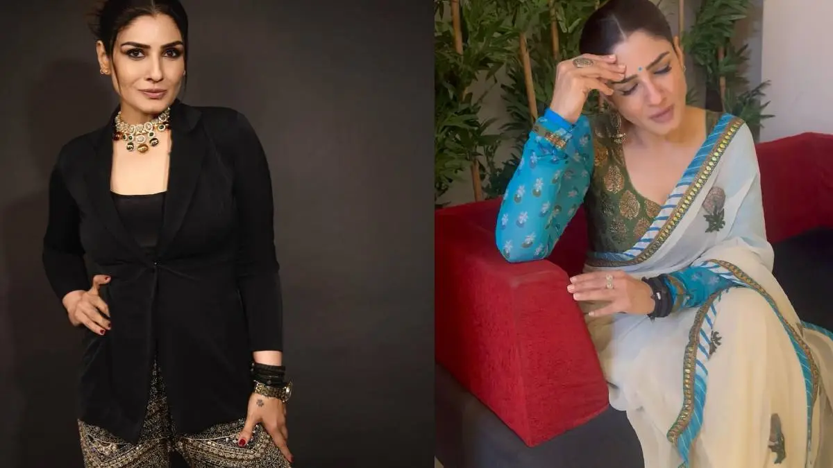 नशे में मेरी मां-भांजी का सिर फोड़ा पीड़िता के बेटेके गंभीर आरोप रवीना टंडन के साथ मारपीट 1 Raveena Tondon