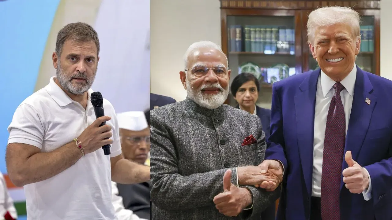 Trump के '5 घंटे' वाले दावे पर राहुल गांधी की प्रतिक्रिया: 1 Trump