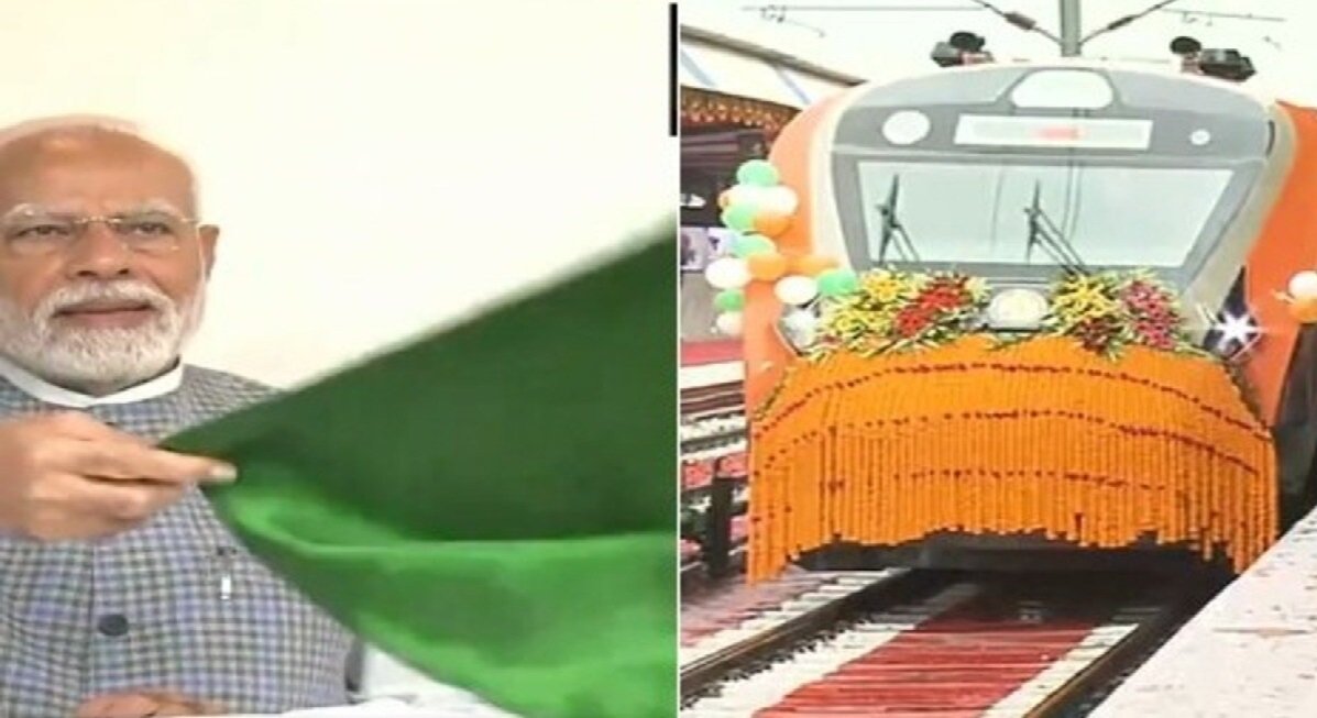 Modi का काशी अभियान: पीएम ने वाराणसी से 4 नई वंदे भारत ट्रेनें हरी झंडी दिखाकर रवाना कीं 1 Modi