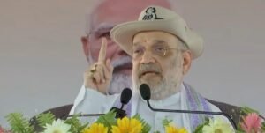 Amit शाह ने बिहार में कहा: भाजपा सरकार अवैध प्रवासियों को हटाने और राष्ट्रीय सुरक्षा सुनिश्चित करने के लिए दृढ़ संकल्पित है।