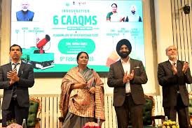 CM रेखा गुप्ता ने 6 नए सतत परिवेशी वायु गुणवत्ता निगरानी केंद्रों का उद्घाटन किया।