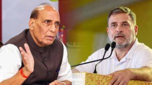 Sindoor अभियान के छह कर्मियों को सम्मानित किया गया; विपक्ष ने राजनाथ सिंह की संसद में की गई टिप्पणी पर सवाल उठाए।