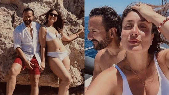 Kareena कपूर ने अपने पति सैफ अली खान के जन्मदिन पर अनदेखी तस्वीरों के जरिए फैंस को अपने 'तशन' रोमांस की याद दिलाई 1 Kareena
