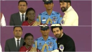 Mammootty को चौथी बार बेस्ट ऐक्टर नेशनल अवॉर्ड जीतने पर स्टैंडिंग ओवेशन मिला, कार्तिक आर्यन को भी सम्मानित किया गया