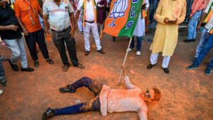 Gandhinagar नगर निगम चुनाव: बीजेपी ने 44 में से 38 सीटें जीत लीं; कांग्रेस को मिली 5 सीटें जबकि आप का खाता भी नहीं खुला